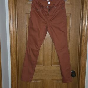Route 66 Skinny Jeans Vibrant Style Womens Pants Bottoms Brown Hue